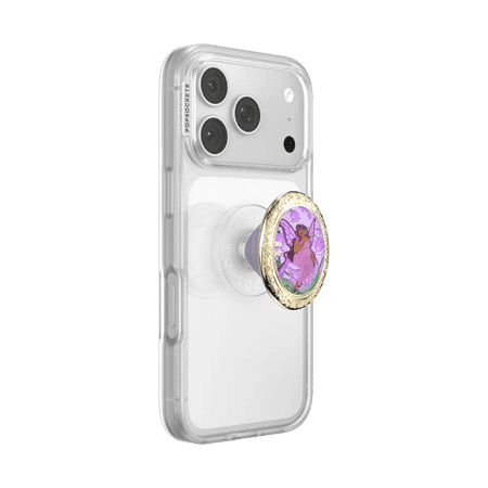PopSockets MagSafe Phone Grip with Kickstand and Swappable Top - Enamel Fleur de Lune