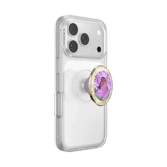 PopSockets MagSafe Phone Grip with Kickstand and Swappable Top - Enamel Fleur de Lune
