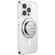 PopSockets Phone Grip for MagSafe, Magnetic Holder, Phone Stand, Silver - Seashore Finds