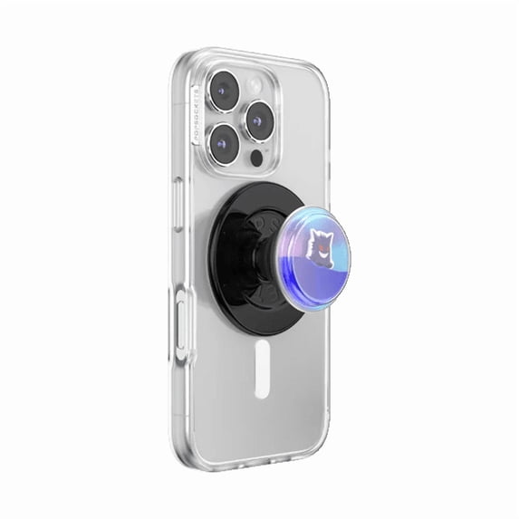 PopSockets Phone Grip for MagSafe, Magnetic Holder, Phone Stand, Pokemon - Squishy Gengar Shadow Ball
