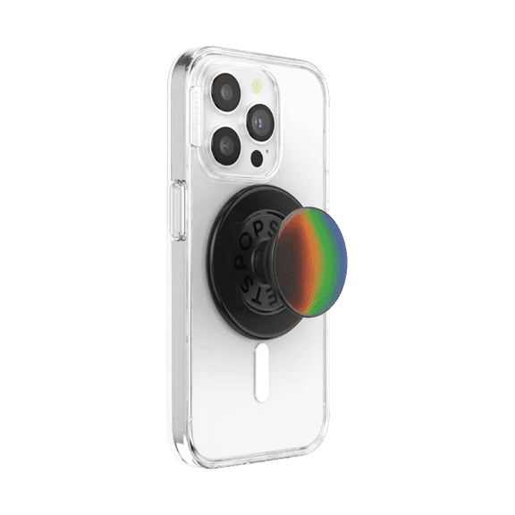 PopSockets Phone Grip for MagSafe, Magnetic Holder, Phone Stand, Black - Thermocromatic