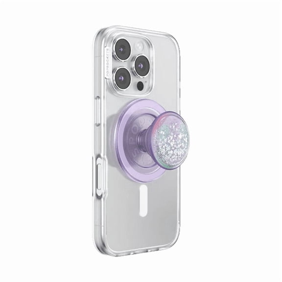 PopSockets Phone Grip for MagSafe, Magnetic Holder, Phone Stand, Tidepool - Unicorn Magic