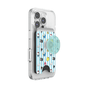 PopSockets MagSafe Phone Wallet with Expanding Grip, Sanrio - Hello Kitty and Friends Stripe