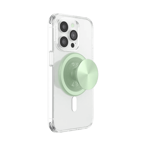 PopSockets Phone Grip for MagSafe, Magnetic Holder, Phone Stand, Green - Honeydew