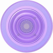 PopSockets Phone Grip for MagSafe, Magnetic Holder, Phone Stand, Lavender - Lavender Translucent