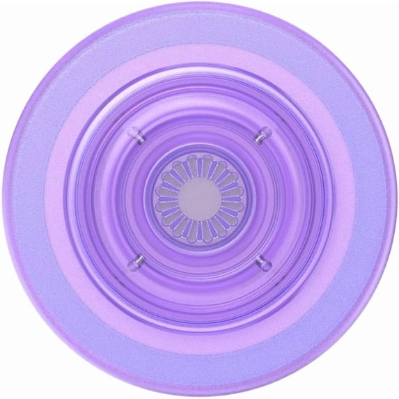 PopSockets Phone Grip for MagSafe, Magnetic Holder, Phone Stand, Lavender - Lavender Translucent