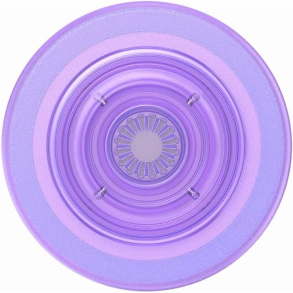 PopSockets Phone Grip for MagSafe, Magnetic Holder, Phone Stand, Lavender - Lavender Translucent