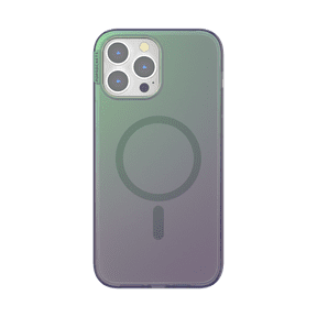 PopSockets Phone Case for Apple iPhone 14 Pro Max, MagSafe Compatible, 10ft Drop Protection - Aura