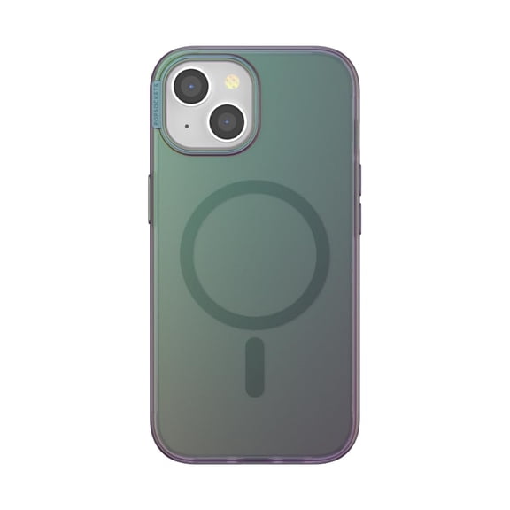 PopSockets Phone Case for Apple iPhone 15, MagSafe Compatible, 10ft Drop Protection, Nightshade