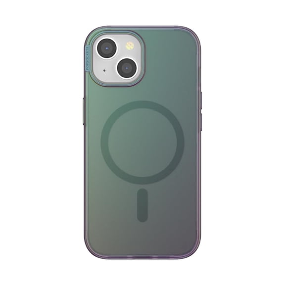 PopSockets iPhone 15 Phone Case with MagSafe, Wireless Charging Compatible, Green - Nightshade