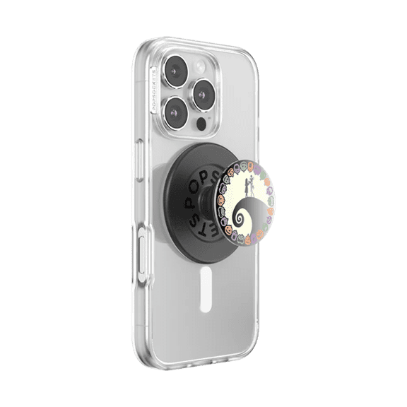 PopSockets Phone Grip for MagSafe, Magnetic Holder, Phone Stand, Disney - Scary Love Dusk