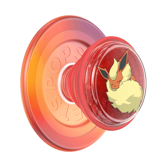 PopSockets MagSafe Phone Grip with Kickstand and Swappable Top - Tidepool Squishy Sleepy Flareon