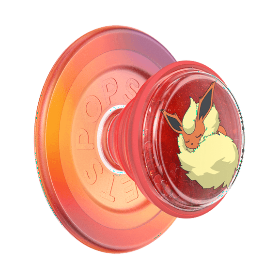 PopSockets MagSafe Phone Grip with Kickstand and Swappable Top - Tidepool Squishy Sleepy Flareon