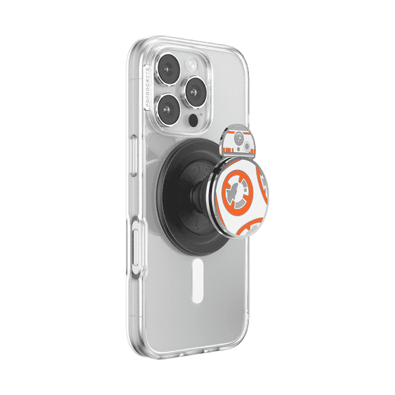 PopSockets Phone Grip for MagSafe, Magnetic Holder, Phone Stand, Star Wars - Spinner BB