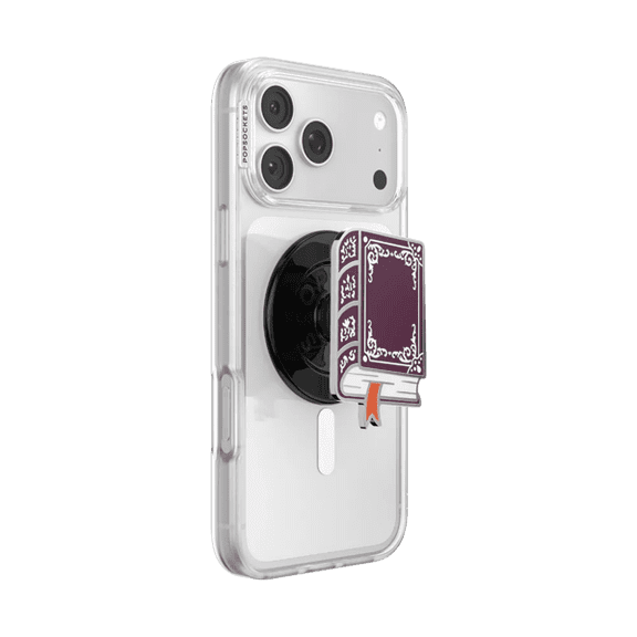 PopSockets Phone Grip for MagSafe, Magnetic Holder- Enchanted Book