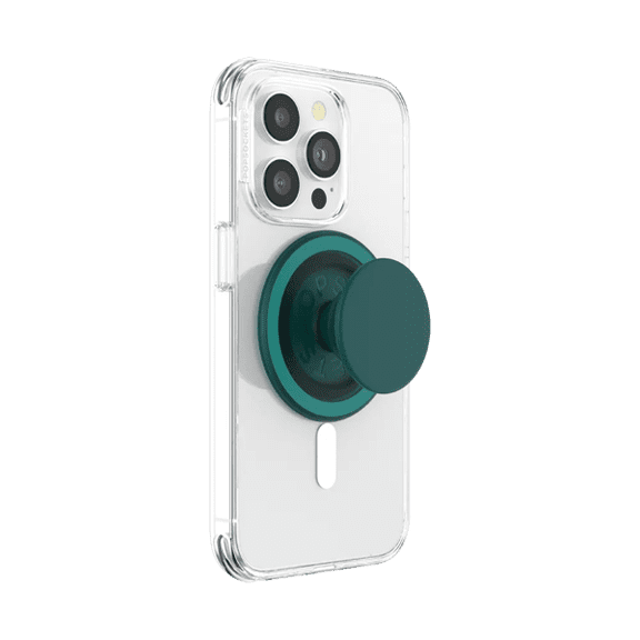 PopSockets Phone Grip for MagSafe, Magnetic Holder, Phone Stand, Green - Fresh Pine