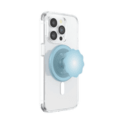 PopSockets Phone Grip for MagSafe, Magnetic Holder, Phone Stand, Light Blue - Blue Sigh