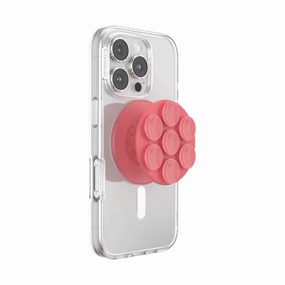 PopSockets Phone Grip for MagSafe, Magnetic Holder, Phone Stand, Suck-Up - Putty