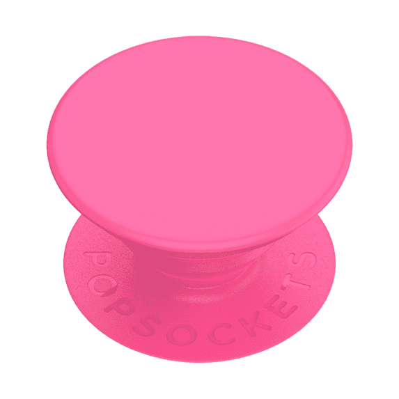 PopSockets Adhesive Phone Grip, Holder, Phone Stand, Hot Pink - Neon Pink