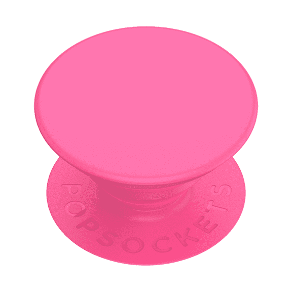 PopSockets Adhesive Phone Grip, Holder, Phone Stand, Hot Pink - Neon Pink