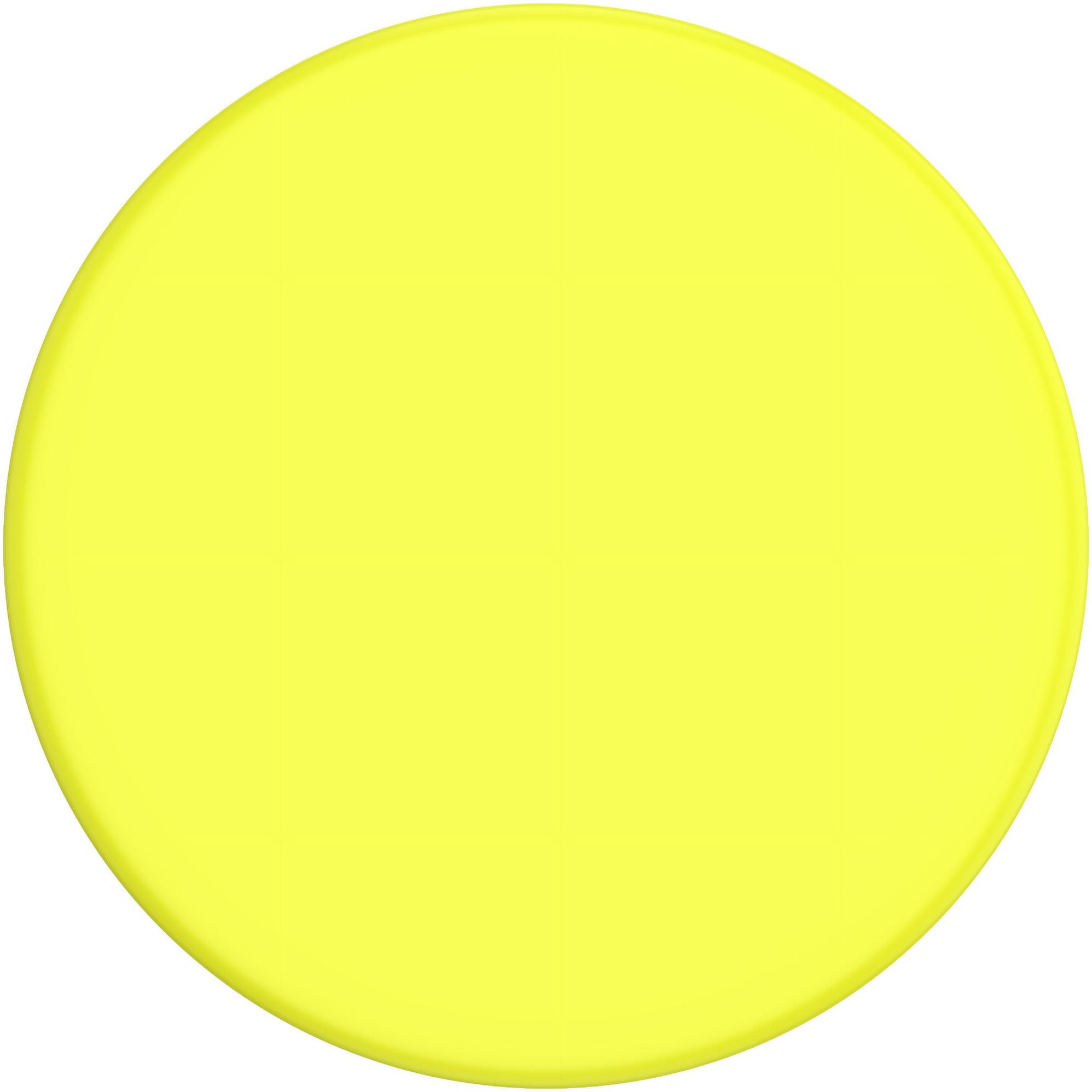 ​​​​PopSockets: Phone Grip with Expanding Kickstand, Pop Socket for Phone - Neon Yellow