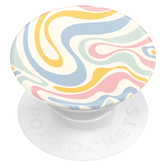 PopSockets Adhesive Phone Grip and Kickstand with Swappable Top - Soft Waves