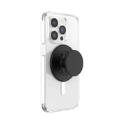 PopSockets Phone Grip for MagSafe, Magnetic Holder, Phone Stand, Black - Black
