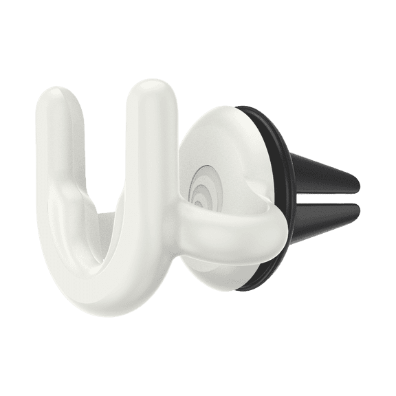 PopSockets Car Phone Mount, Vent Mount, White - White