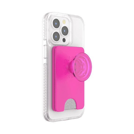 PopSockets MagSafe Phone Wallet with Expanding Grip – Magenta