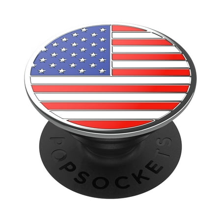 PopSockets Premium Adhesive Phone Grip with Expandable Kickstand and Swappable Top - Enamel Old Glory