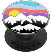 PopSockets Premium Adhesive Phone Grip with Expandable Kickstand and swappable top - Enamel Altitude Adjustment