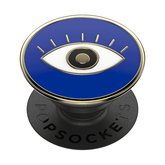 PopSockets Adhesive Phone Grip and Kickstand with Swappable Top - Enamel Evil Eye