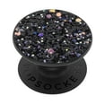 thumbnail image 1 of PopSockets Premium Grip with Swappable Top for Cell Phones, PopGrip Sparkle Black, 1 of 7
