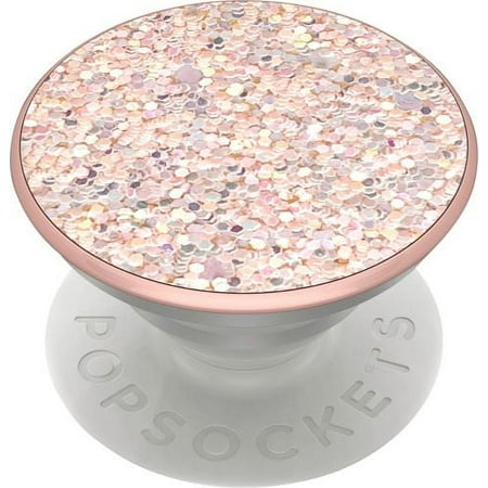 PopSockets - PopGrip Premium Cell Phone Grip and Stand - Sparkle Rose
