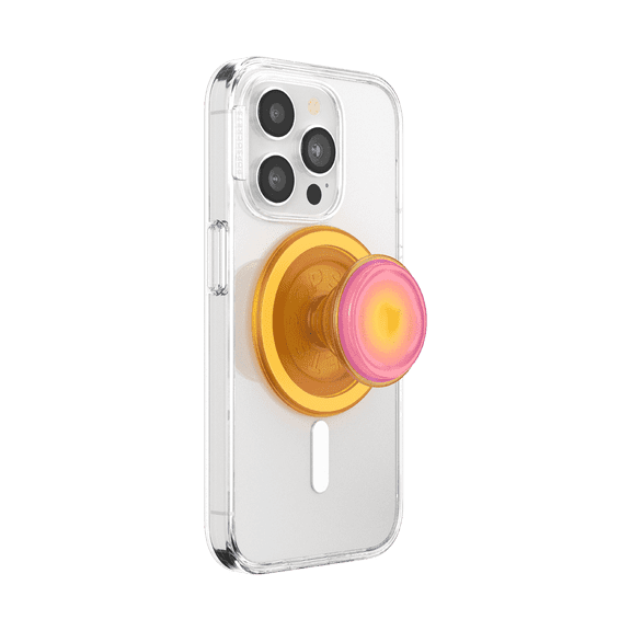 PopSockets Phone Grip for MagSafe, Magnetic Holder, Phone Stand, Squishy - Jelly Sunni