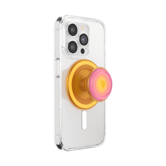 PopSockets Phone Grip for MagSafe, Magnetic Holder, Phone Stand, Squishy - Jelly Sunni