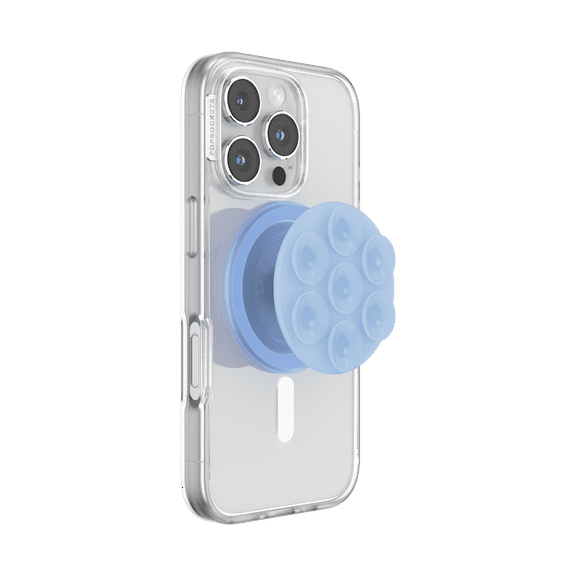 PopSockets Suck-Up Suction Grip and Stand with Swappable Top - Frost
