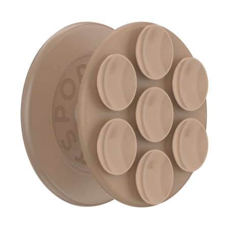 PopSockets Phone Grip for MagSafe, Magnetic Holder, Phone Stand, Suck-Up - Latte