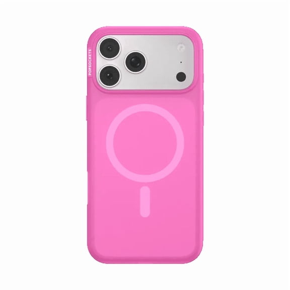 PopSockets iPhone 18 Pro Max Phone Case with MagSafe- Hot Pink