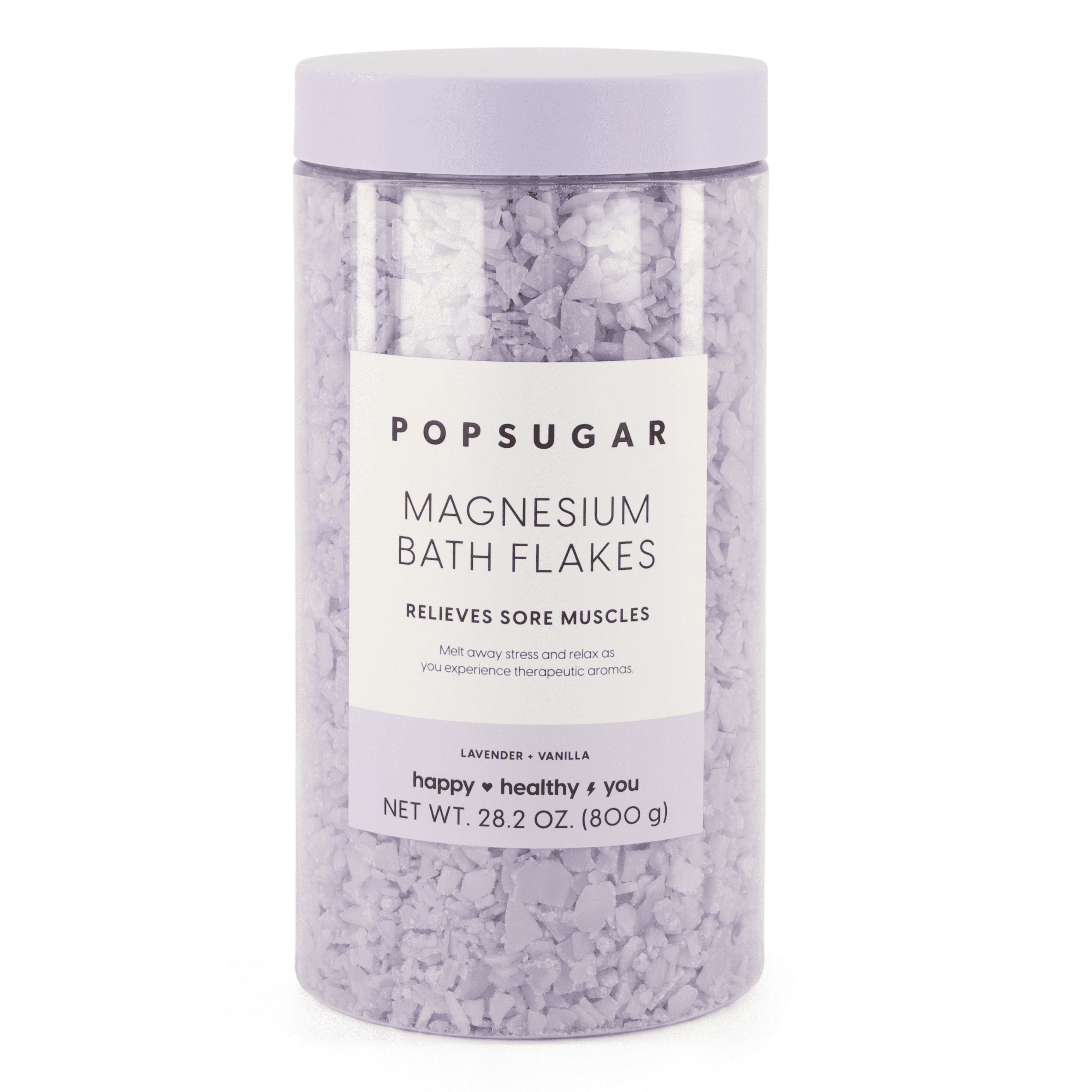 PopSugar Lavender Magnesium Bath Flakes