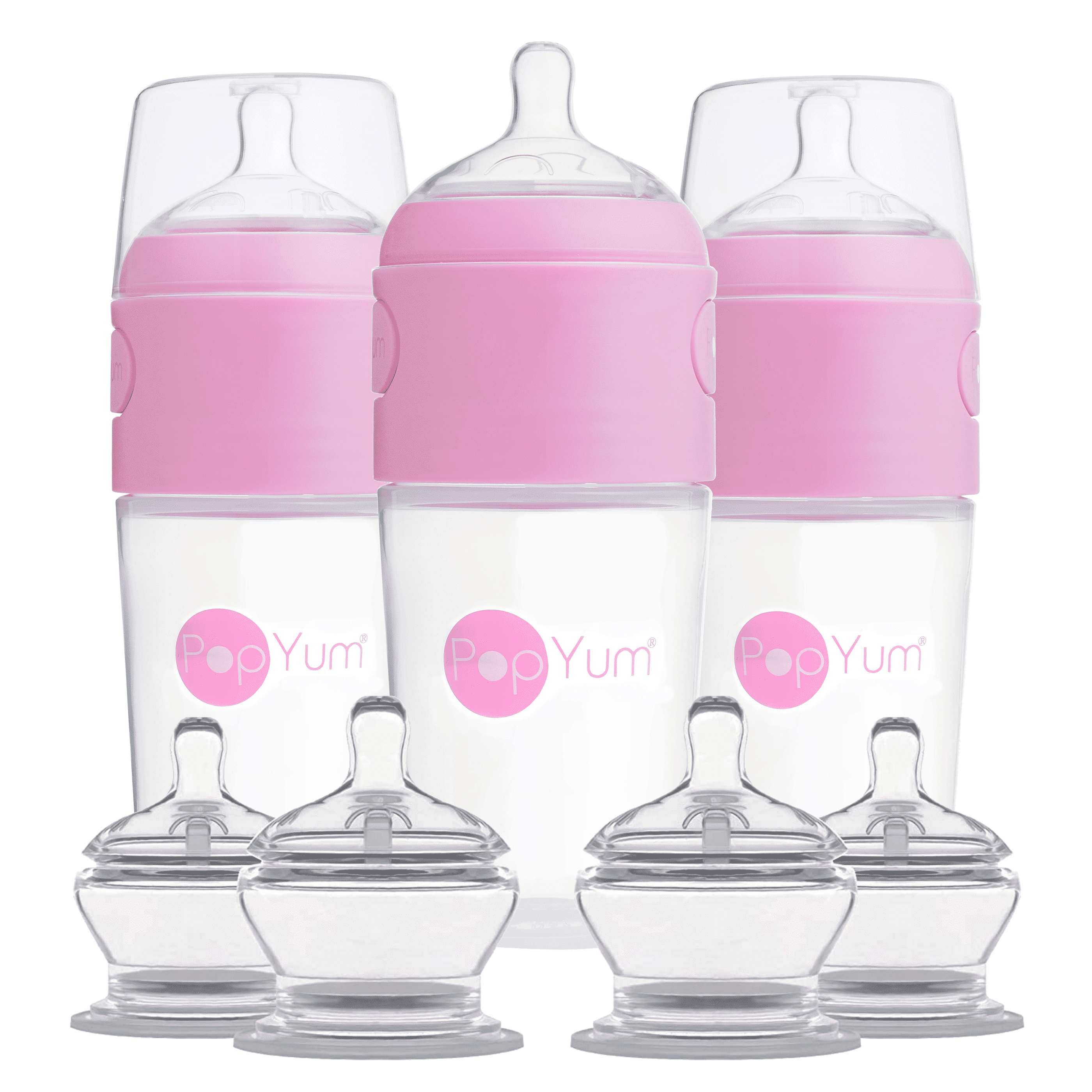 PopYum Baby Bottle Nipples - Walmart.com