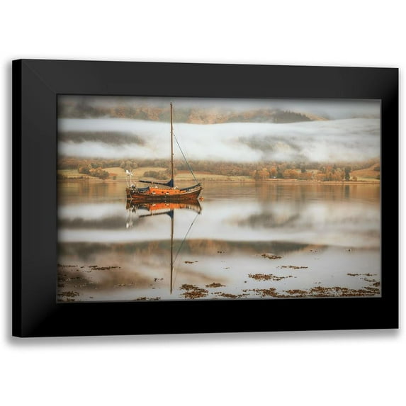 Popan, Adrian 24x17 Black Modern Framed Museum Art Print Titled - Sail
