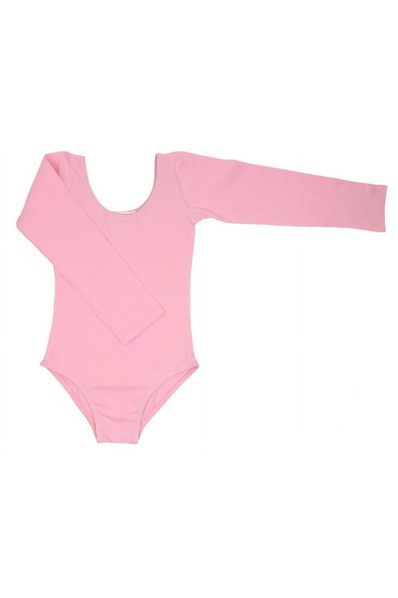 Pink Dance Leotard Long Sleeved (Toddler, Little Girls & Big Girls)