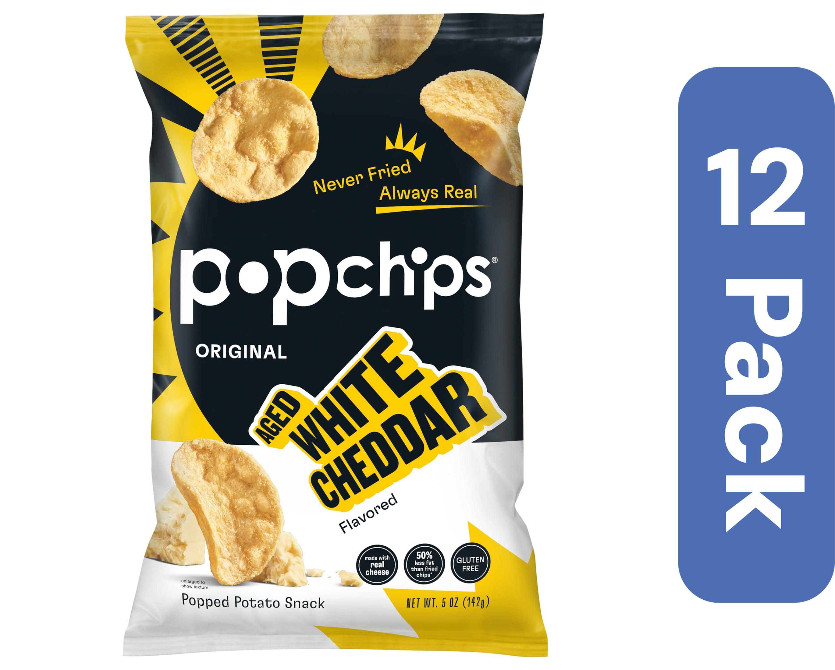 Popchips Crazy Hot Chips 5 oz (Pack Of 12) - Walmart.com