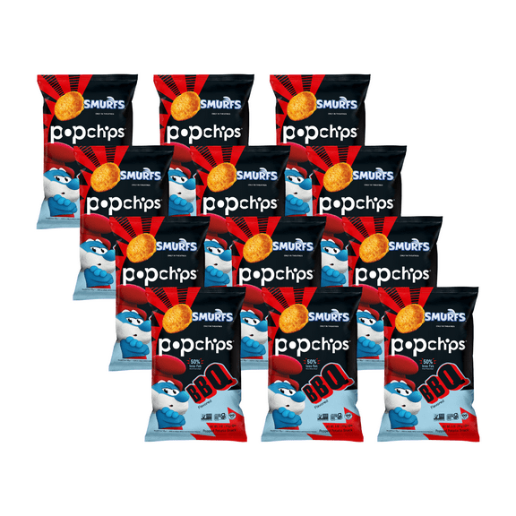 Popchips Potato Chip - BBQ - Case of 12 - 5 oz