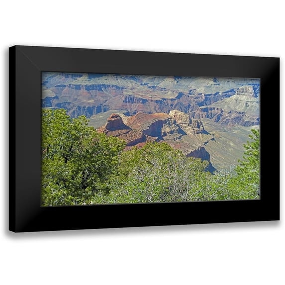 Popcorn 14x10 Black Modern Framed Museum Art Print Titled - Grand Canyon 3