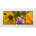 thumbnail image 1 of Popcorn 14x8 White Modern Wood Framed Museum Art Print Titled - Wildflower Collage VII, 1 of 4