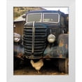 thumbnail image 1 of Popcorn 20x24 White Modern Wood Framed Museum Art Print Titled - Bygone Chicken, 1 of 4