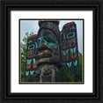 thumbnail image 1 of Popcorn 26x26 Black Ornate Wood Framed with Double Matting Museum Art Print Titled - Totem, 1 of 4