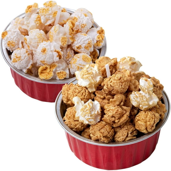 Popcorn Aromatherapy Scented Candle(2 Packs)
